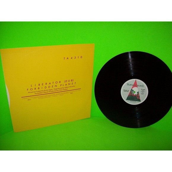 Spear Of Destiny ‎Liberator Extended Vinyl 12" Record 1987 New Wave Post-Punk NM - Picture 2 of 3